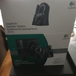 Never Used Logitech Speaker System 