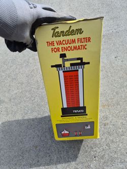Tendem Vacuum Filter For Enolmatic Bottle Filler