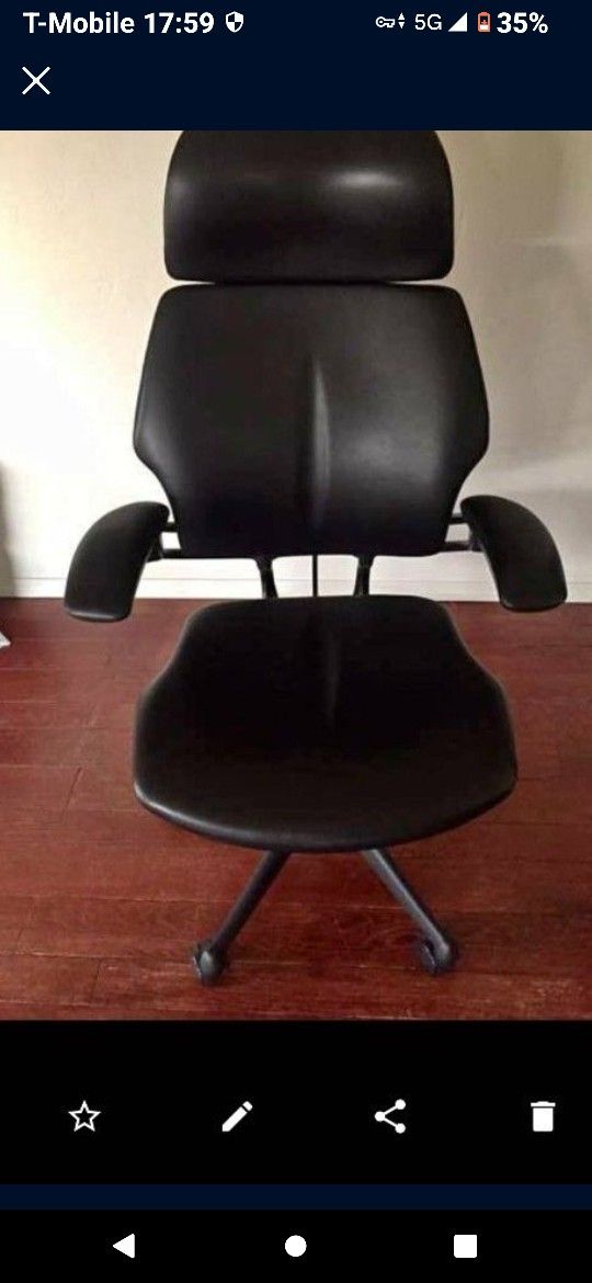 Humanscale Freedom Office Chair With Headrest Made In Italy Delivery Possible