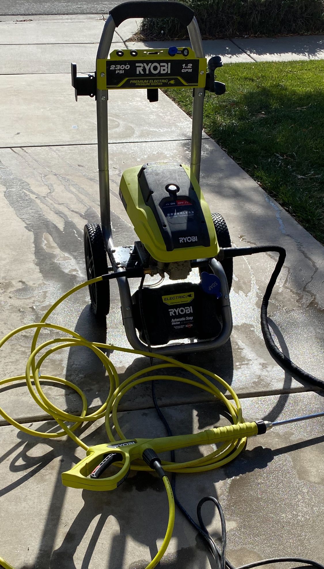 2300 Psi Electric Pressure Washer Ryobi 