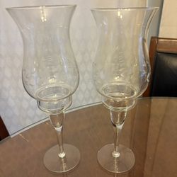 Princess House Candle Holder Set 