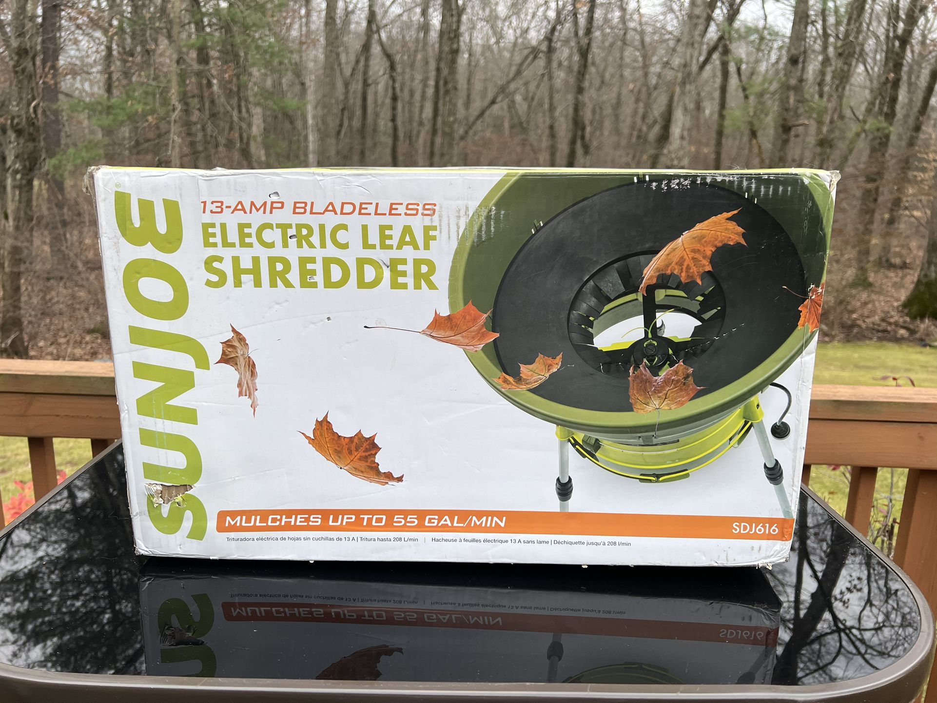Sun Joe 13 Amp Electric Leaf Mulcher and Shredder