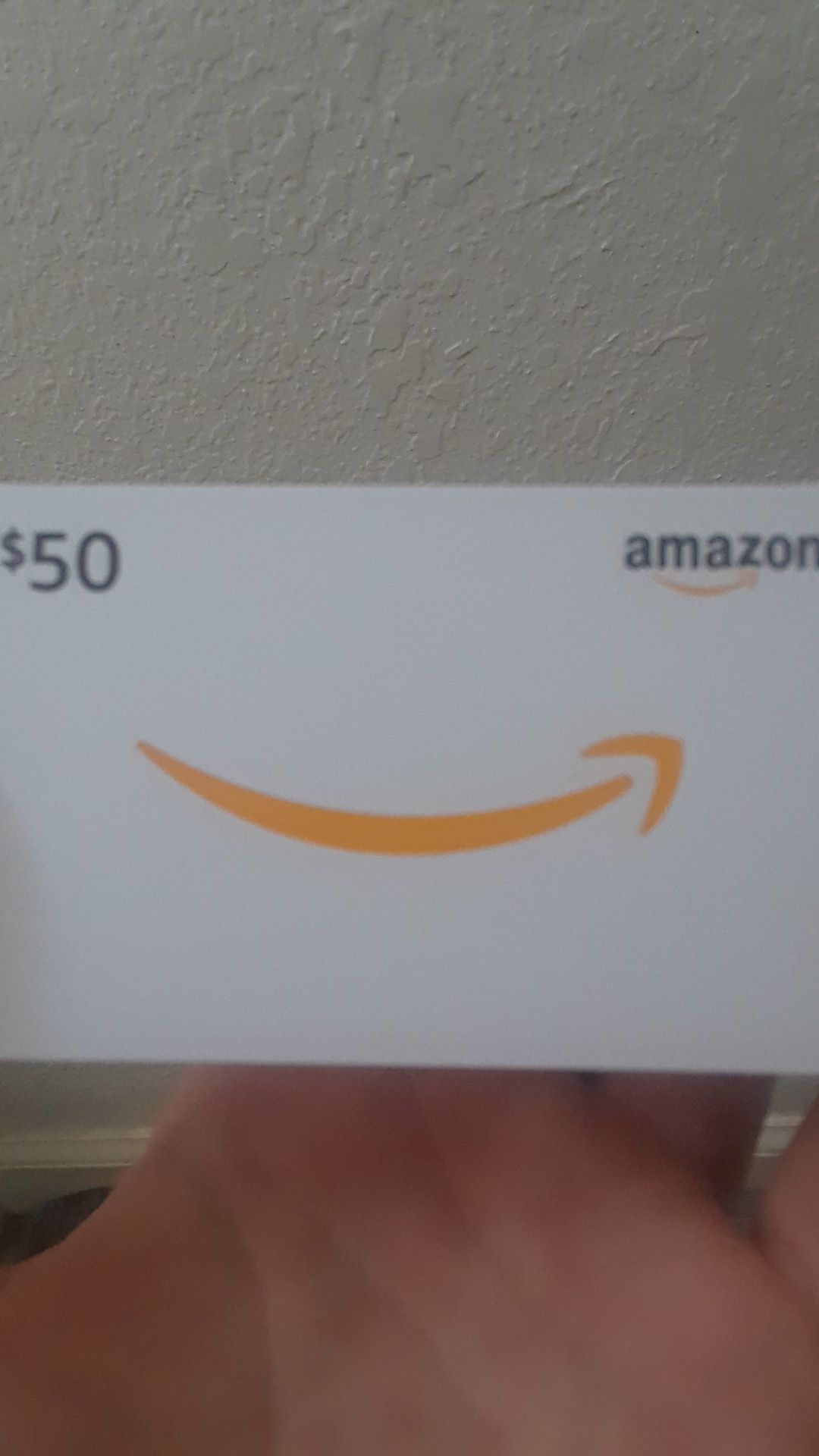 50$ to Amazon