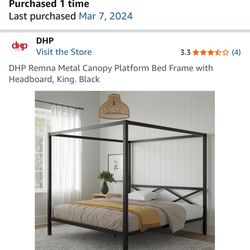 King Size Bed Frame 