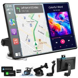 11” Wireless CarPlay & Android Auto Screen 4K Dash Cam