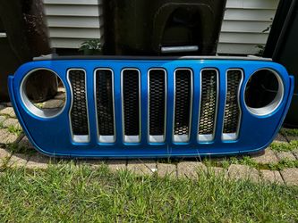 OEM Hydro Blue Grille 2018-2025 Jeep Gladiator/Wrangler JT/JLU/JL