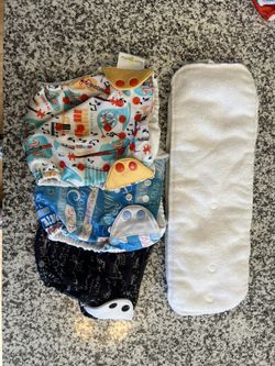 BumGenius all in one cloth diapers and inserts 