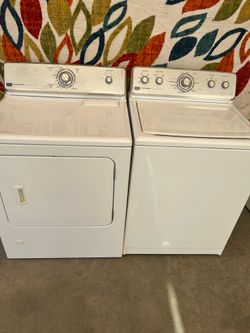 Maytag washer and dryer laundry