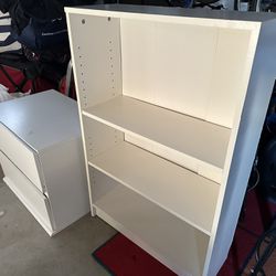 Dresser And Bookshelf 
