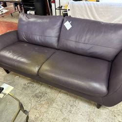 Italsofa Leather Couch