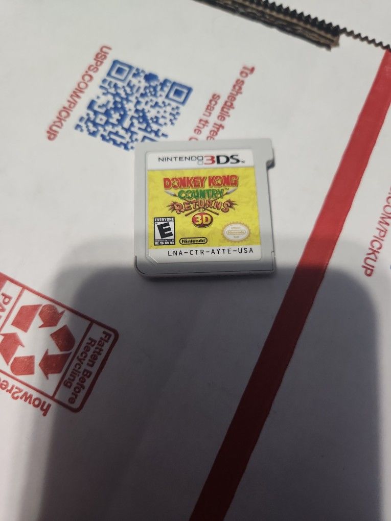 Donkey Kong Country Returns 3ds