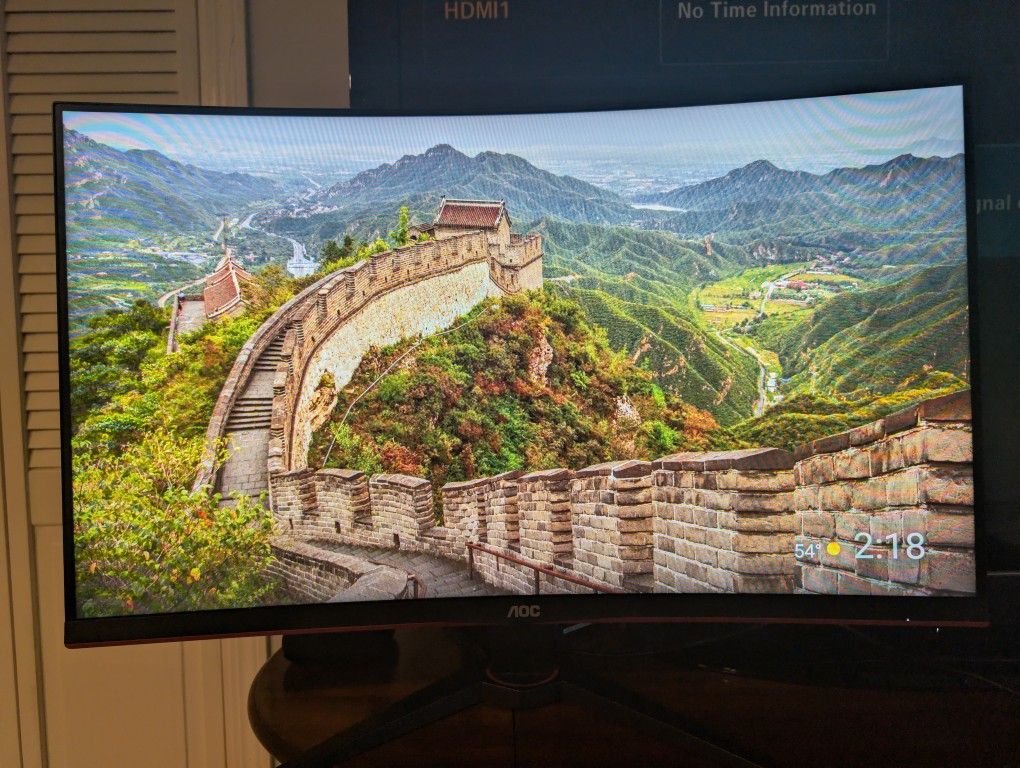 32" AOC 240Hz Curved Gaming Monitor (0.5ms Response)