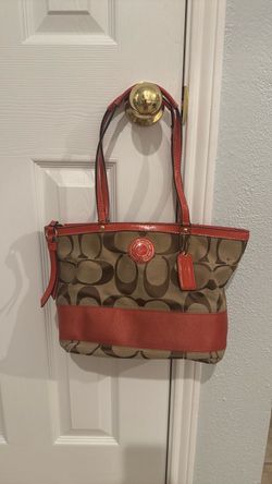 Coach Signature Tote Bag
