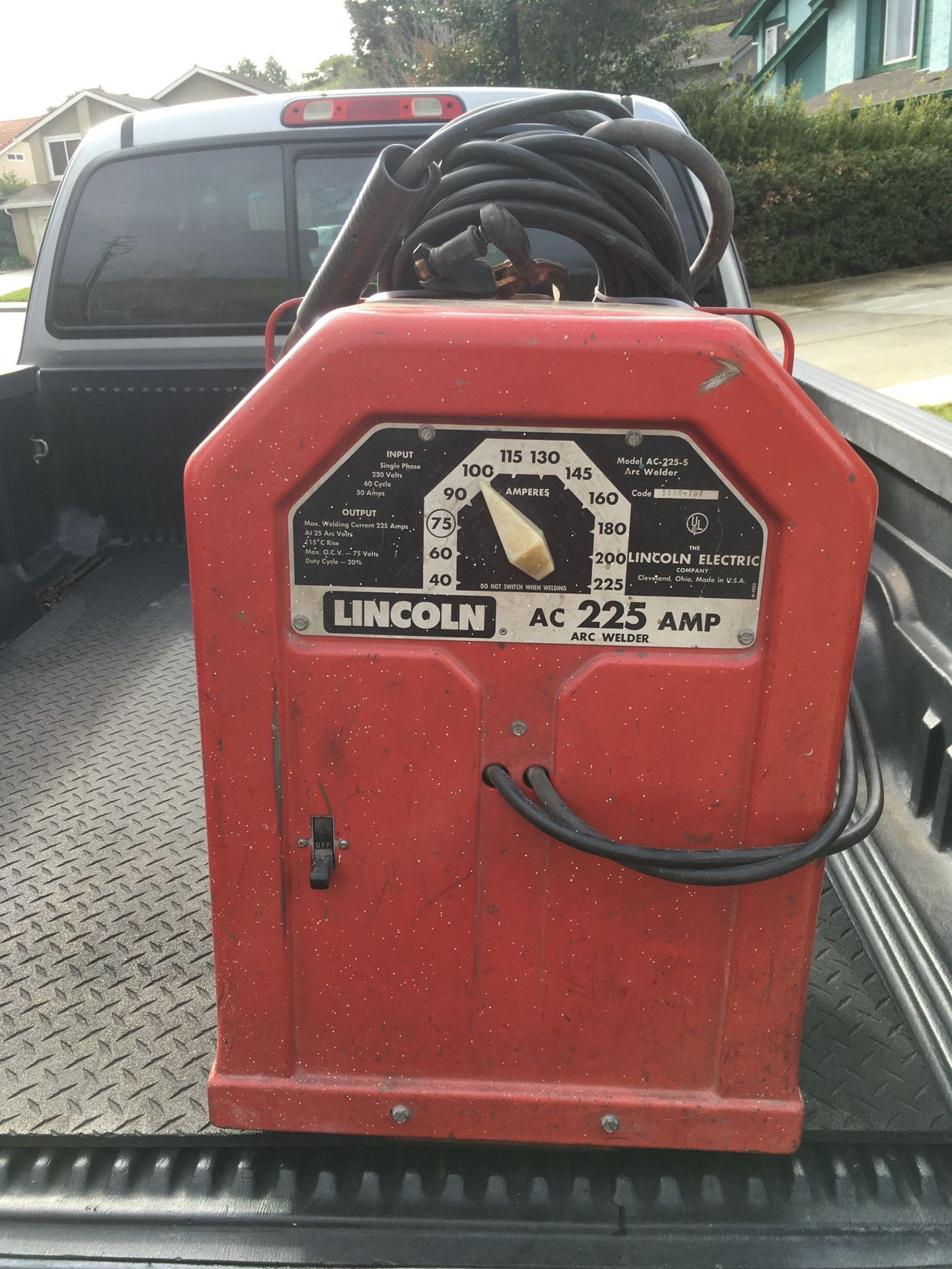 Lincoln buzz box stick welder