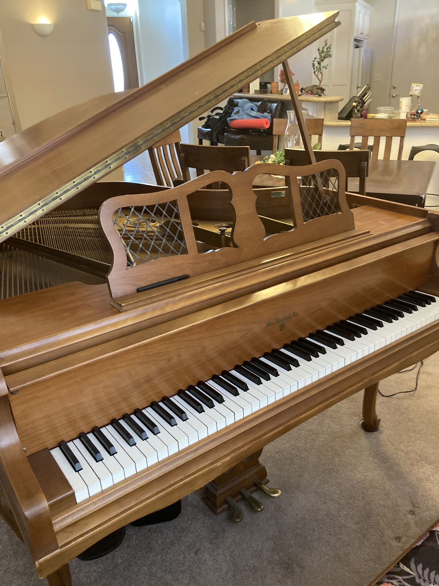 Knabe Baby 5’2” Baby Grand Piano, excellent Condition