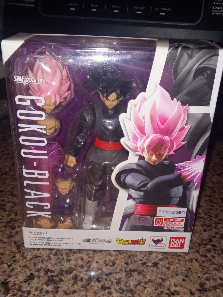 Sh figuarts Goku Black 1st Release. DBZ DBS Dragon Ball Super
