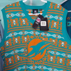 New Miami dolphins 2xl  Sweater Vest 