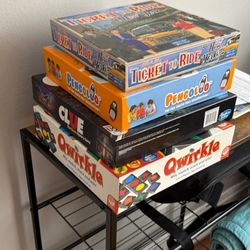 Board games Like New. 