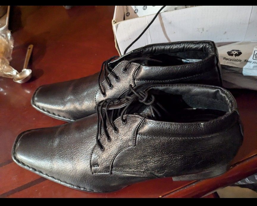 Men's Leather Boots ( Shoes)