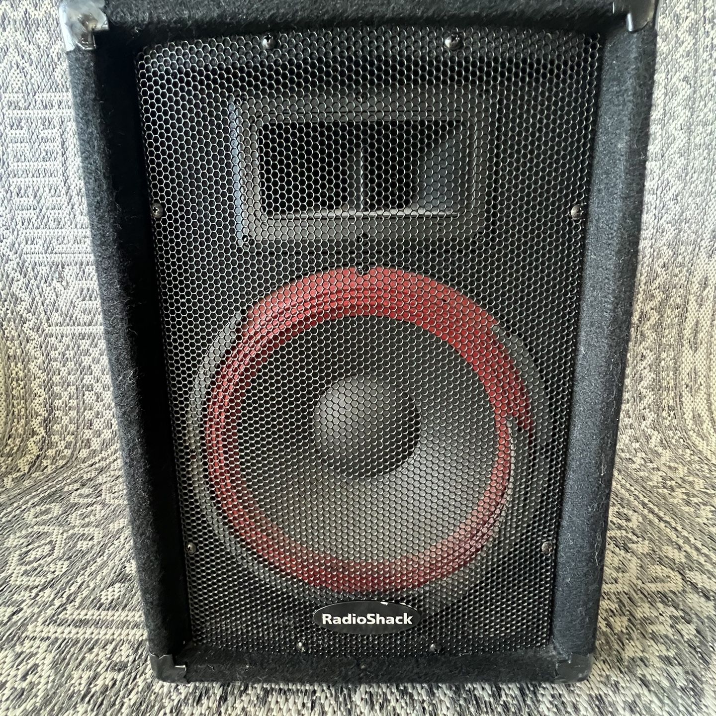 subwoofer radio shack pa speakers