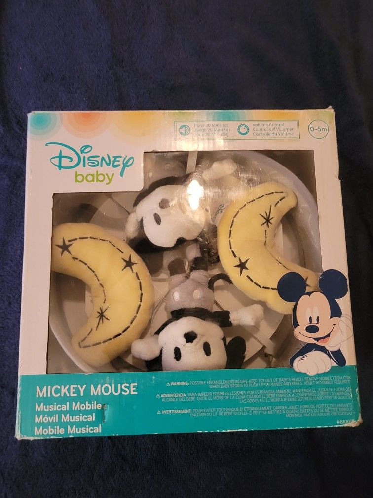 Baby Mickey Mouse Musical Mobile for babies aged 0-5 months