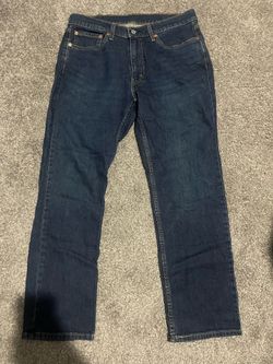 Levi's navy blue jeans 34x30