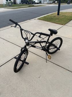 Mongoose Black and Gold Bmx
