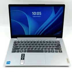Like New Lenovo 14" Laptop Intel Core i3-1215u 8GB RAM 128GB SSD Webcam Wi-Fi & Bluetooth Wireless Windows 11