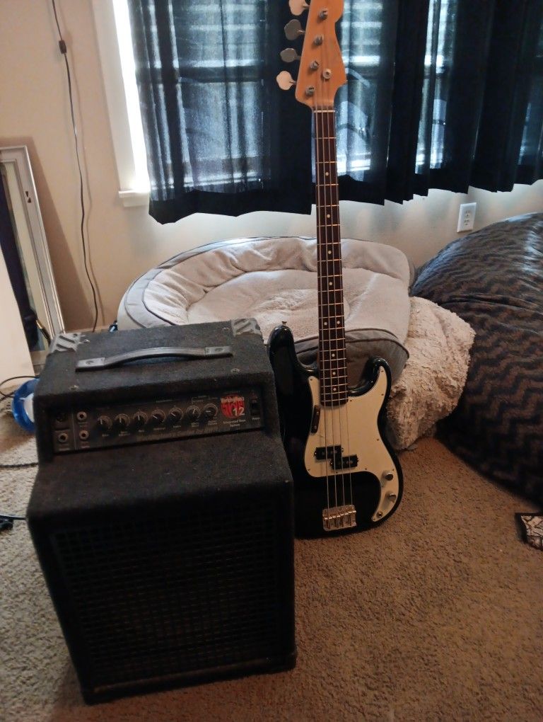 Fender Pbass MIJ 90s and SWR Amp