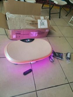 CV55 Curved 4D Low-Impact Vibration Plate