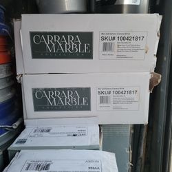Marble Carrara Brick tiles