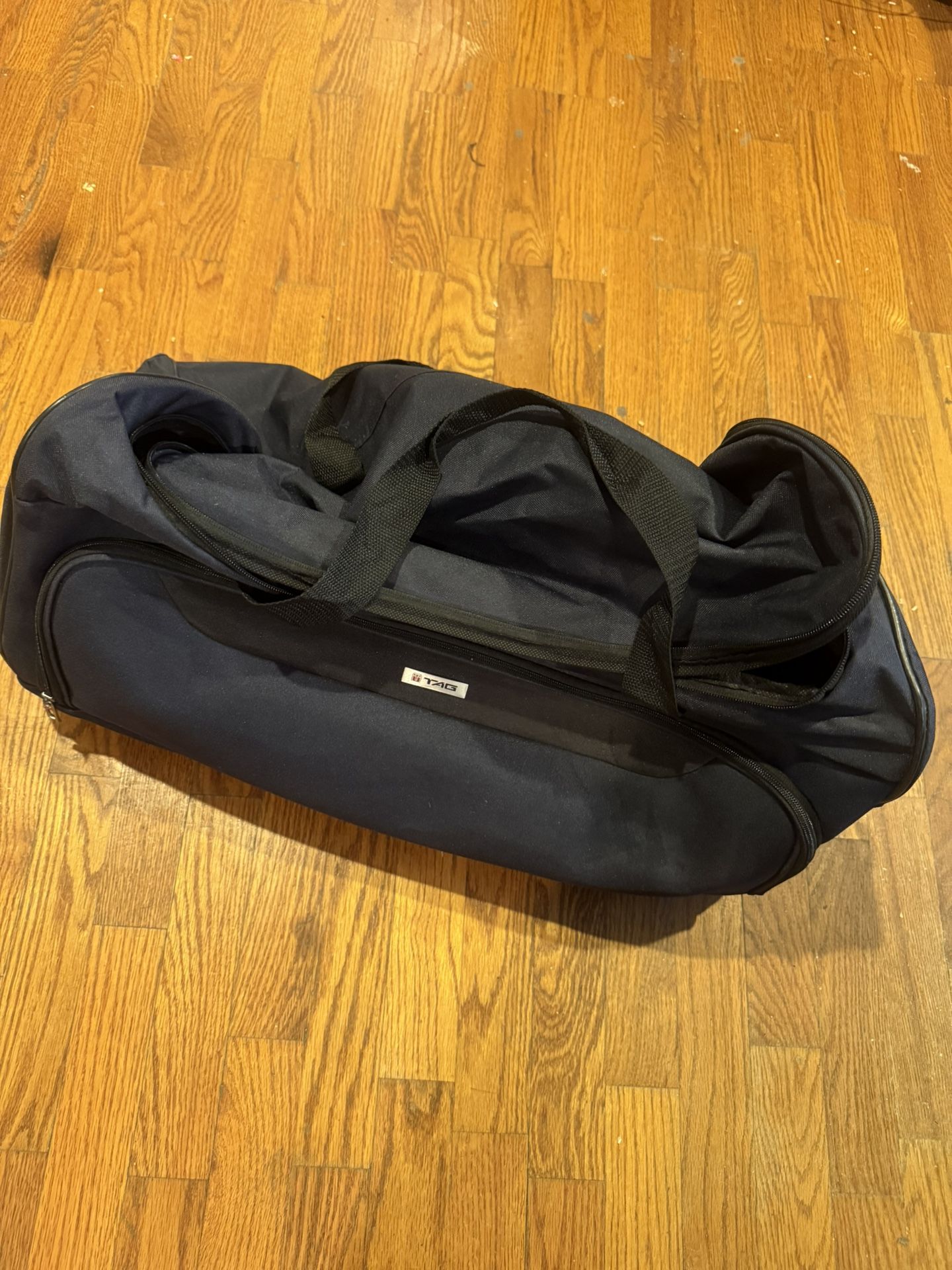 TAG Travel Duffel Bag with wheels.