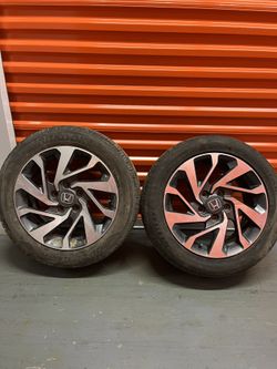 Honda Wheels With Tires Set Of 2