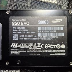 Samsung SSD 500gb