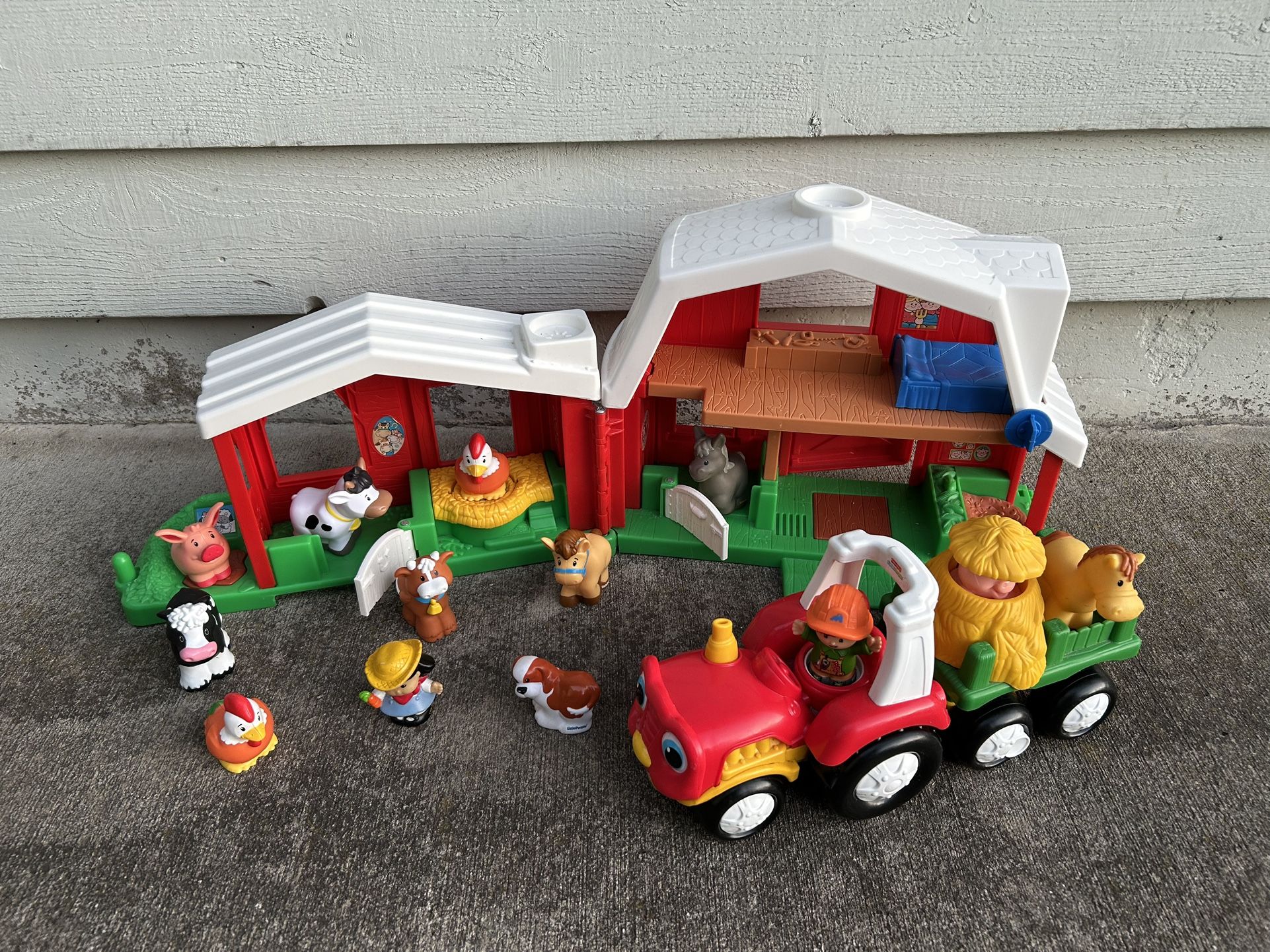 Fisher Price Little People Farm Lot