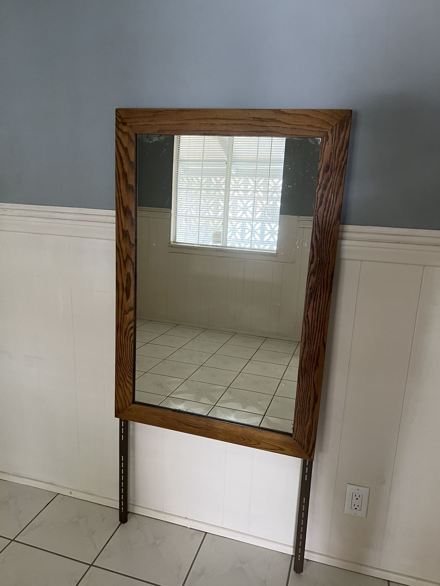 Mirror Mirror Length Is 30” By 43”