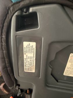 Chicco car booster seat