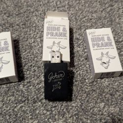 USB Goat Scream Prank Just plug into any USB-A powered outlet and it will scream randomly between 3-8 minutes or every 60 minutes $10 Each
