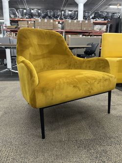 Article Embrace Office Chair (Yellow Velvet)