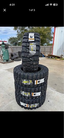 35/12/50/20 Brand New Nitto Tires - Set of 4 ($40 Down Snap Finance)⁠