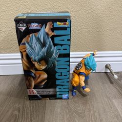 Ichibankuji Dragon Ball Dokkan Battle Super Saiyan God Son Goku Figure B Prize dragonball DBZ