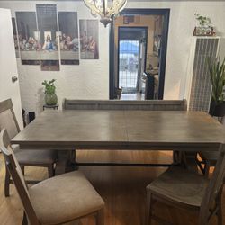 Table / Dining Set - Real Wood 