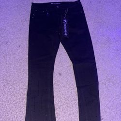 Valabassas Flared Rhinestone Jeans