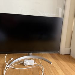 LG 27” IPS LED 4k Monitor
