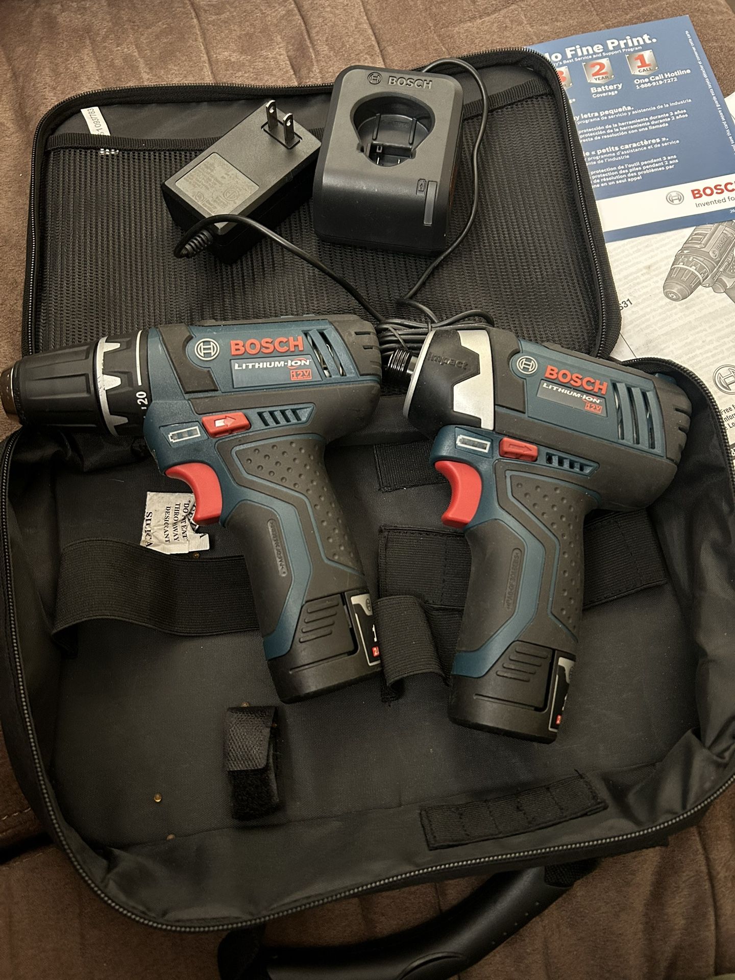 Bosch Impact Driver Set Like New