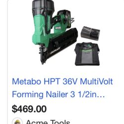 Metabo Duplex Nailer