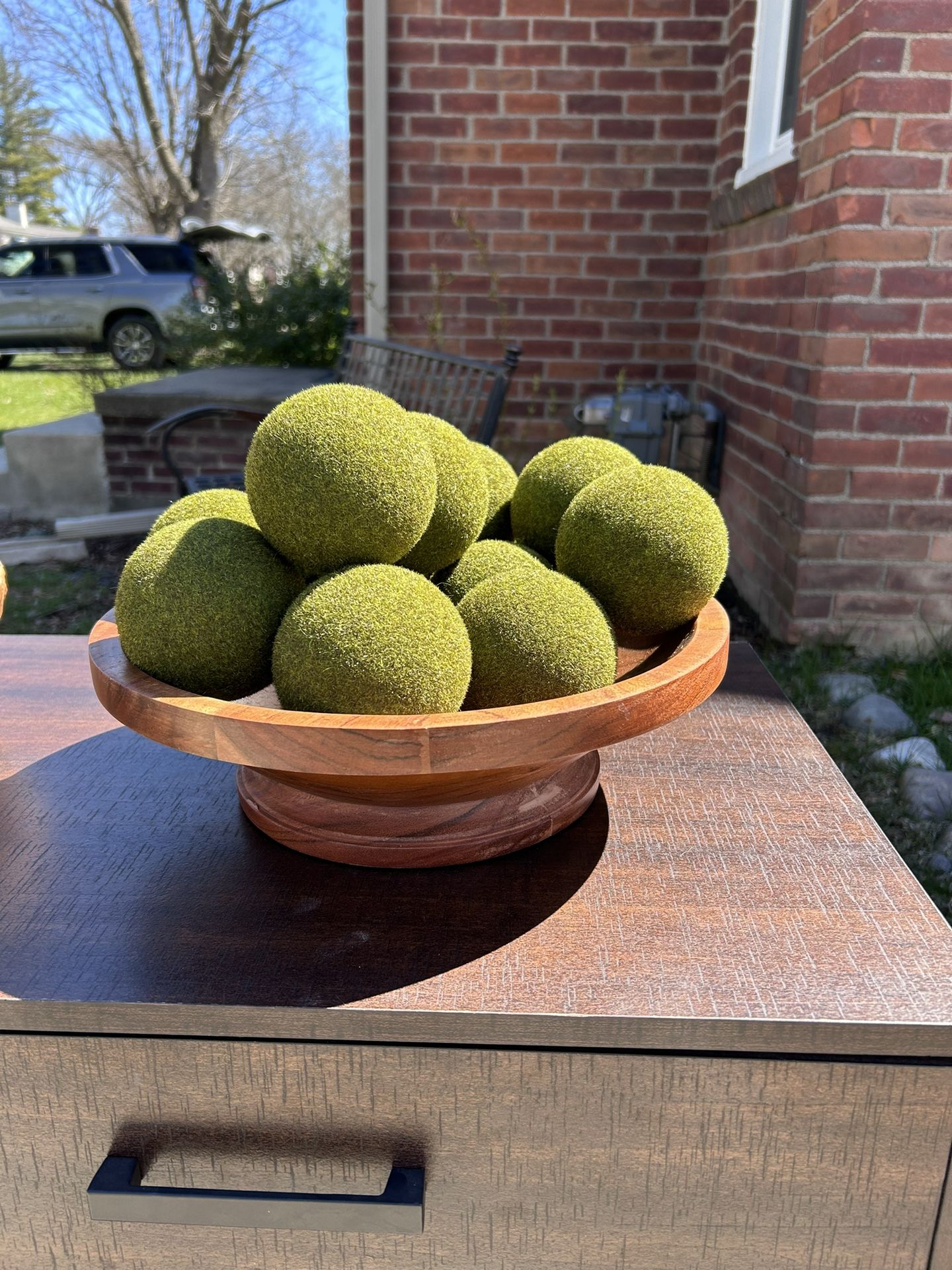 Fruit Bowl And Decor Balls