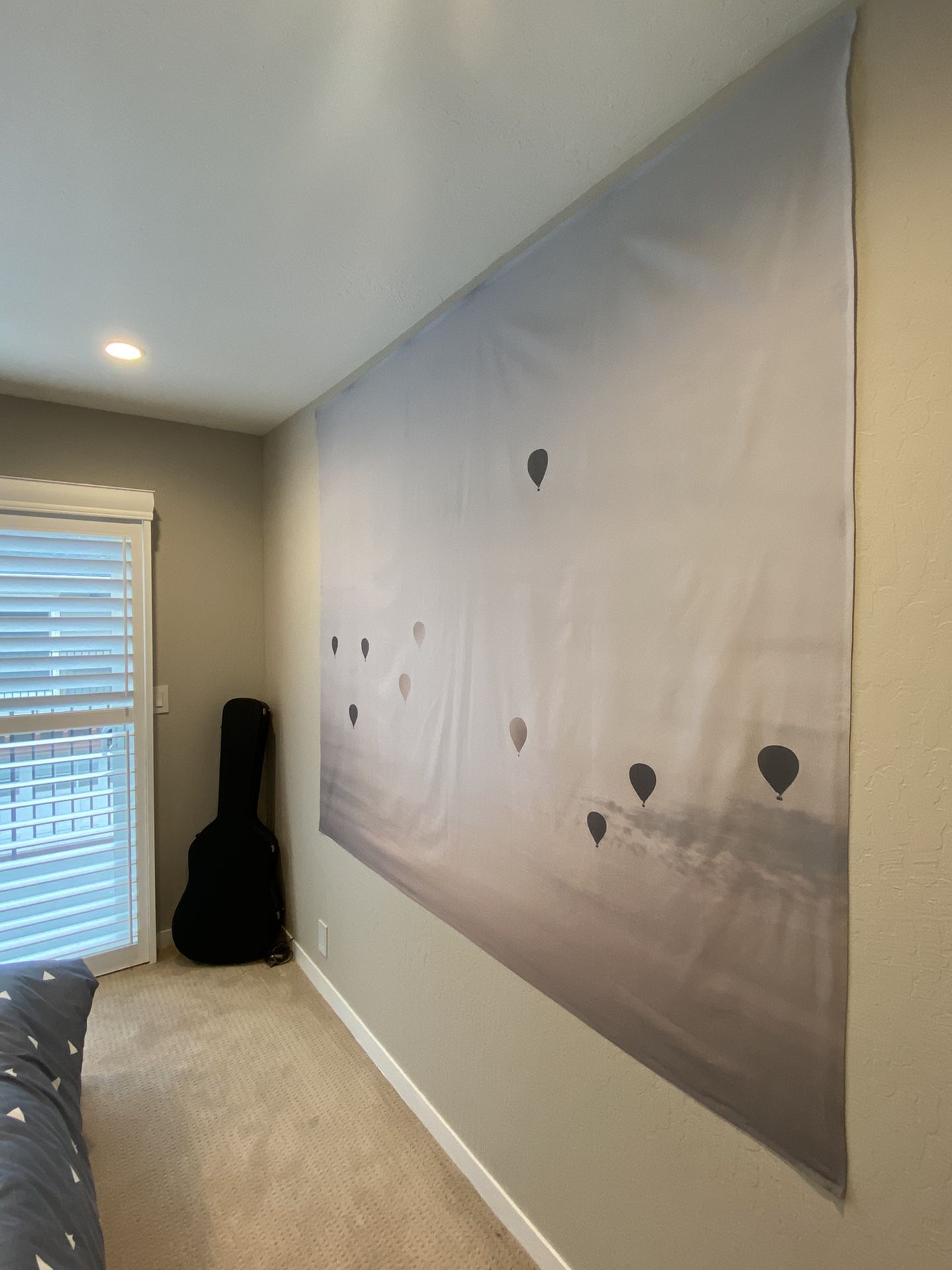 Hot air balloon wall tapestry