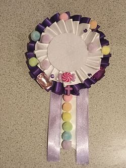 Oshikatsu purple candy dream rosette