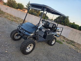 Custom Lifted EZGO Golf Cart
